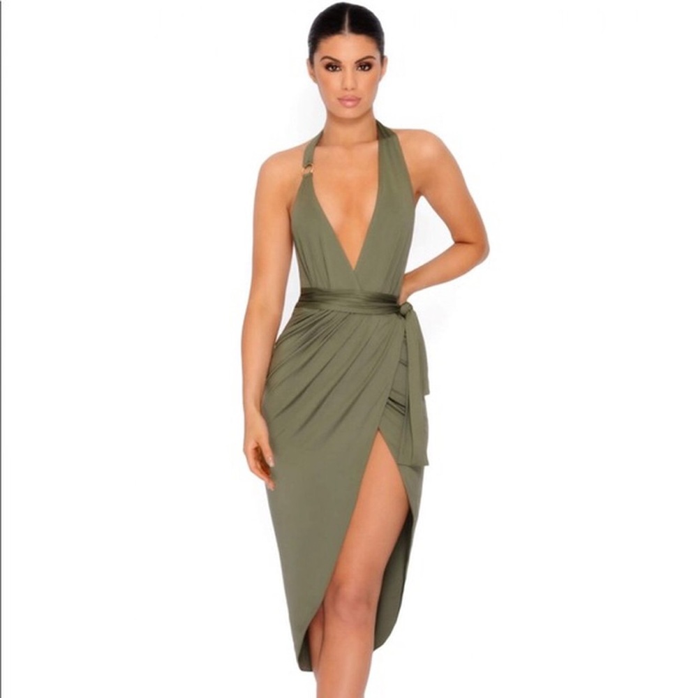 Oh Polly Halter Dress